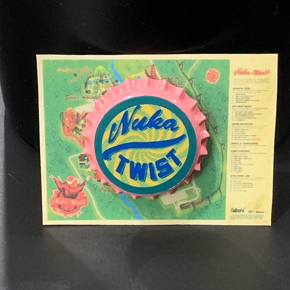 Fallout Nuka Cola Twist Cap Pin